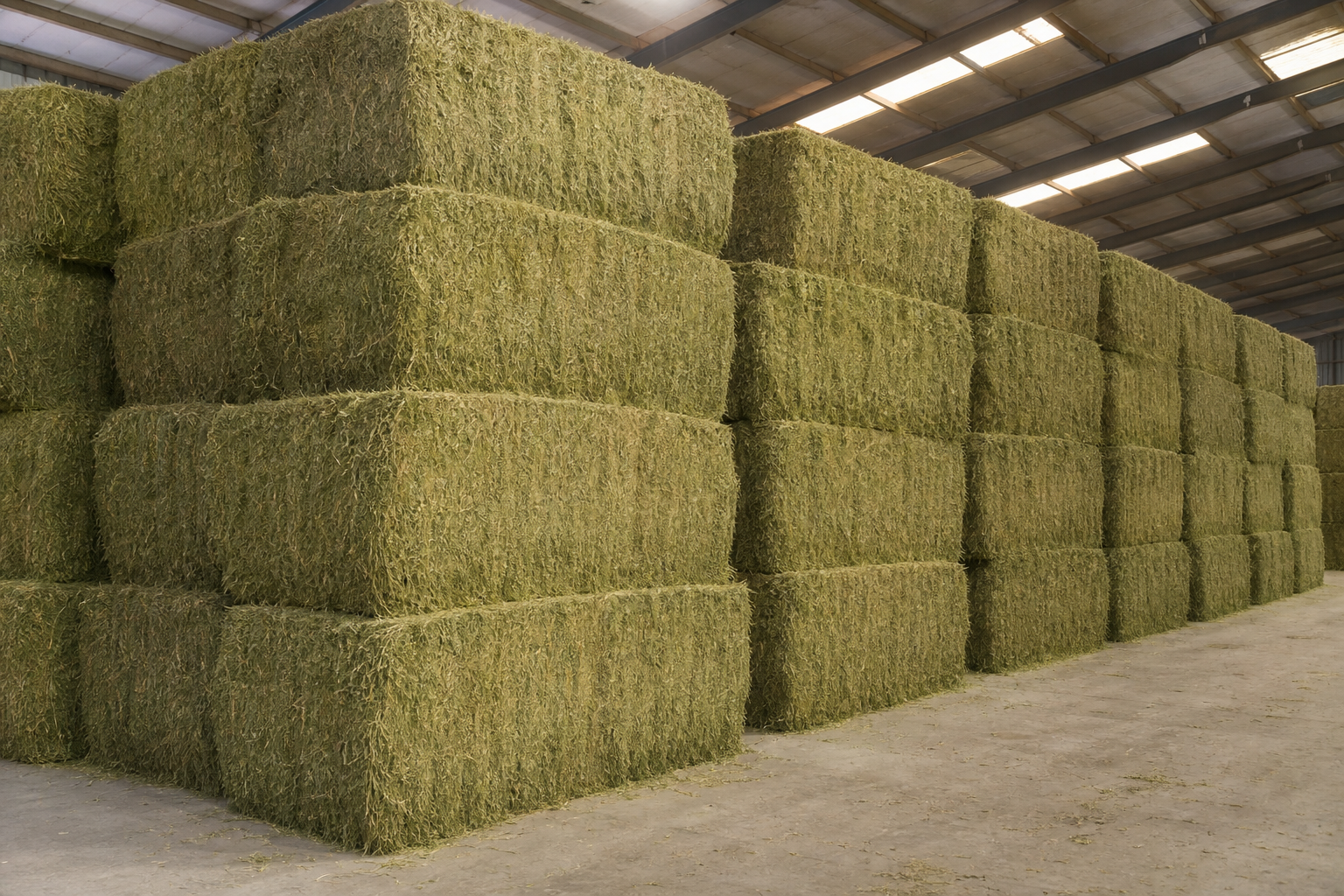 Alfalfa Hay Bales